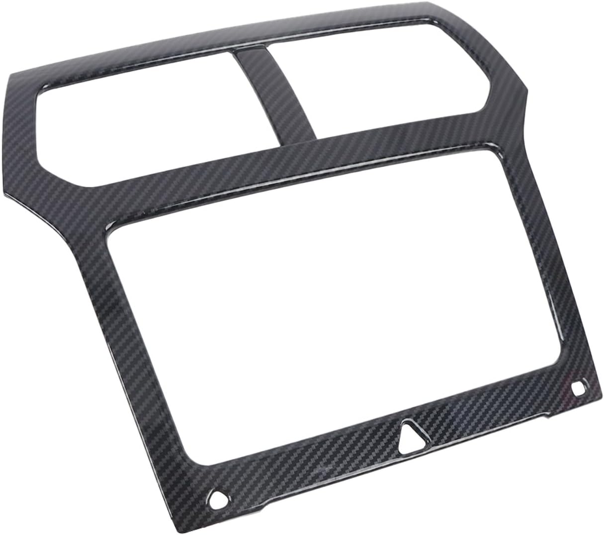 HIGH FLYING for Ford Explorer 2011 2012 2013 2014 2015 Car Interior Accessories Dashboard Center Console Navigation Overlay Cover Trim ABS1pc (Carbon Fiber Grain)