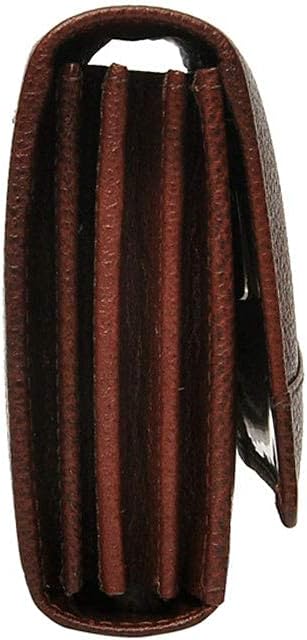 Hawai Women's Simple Leather Wallet Medium Brown