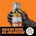 Gorilla Waterproof Patch & Seal Rubberized Sealant Spray, Crystal Clear, 14 Ounce (Pack of 1) - Seals Out Water, Air, and Moisture