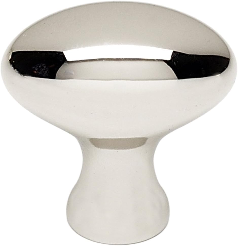 Alno A827-14-PA Contemporary Modern Knobs, 1-1/4", Polished Antique