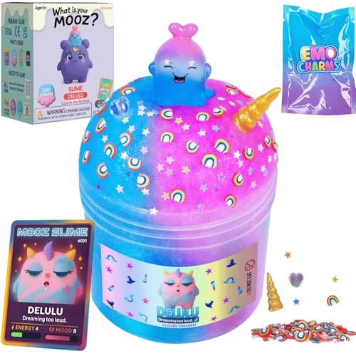 Unicorn Cloud Slime Kit – Blue & Pink Sensory Slime...