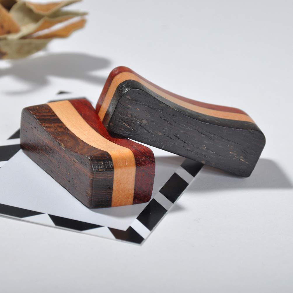 Soporte para Palillos, 5 Piezas de Madera, para Restaurante, decoración de Mesa de Fiesta, Cena, Hotel, hogar, Regalo.