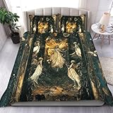 365CUSGIFTS Customized Angels Bedding Set by Symphique Team Style Queen Comforter Set, 3 PCS 1 Comforter, 2 Pillowcases, All Season Bedspread(King, Twin, Queen)