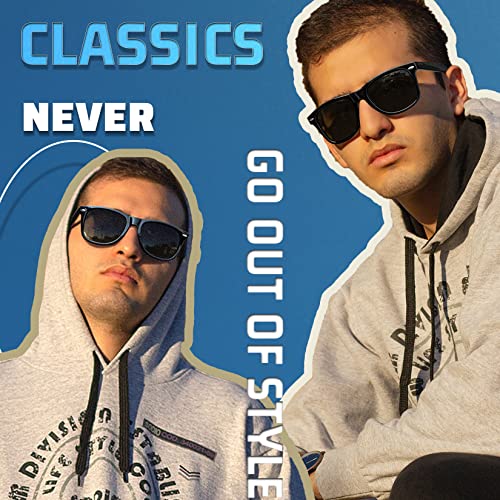 Image of Joopin Square Sunglasses Polarized UV400 Designer Sun Glasses Men Women