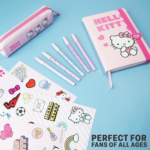 Image of Get Trend Hello Kitty Sanrio Girls Stationery Set, 4 Piece School Supplies