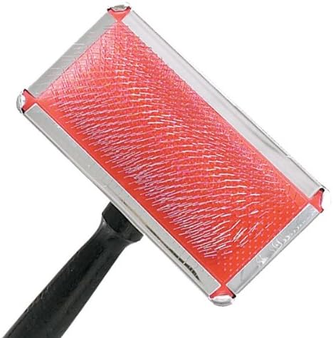 Master Grooming Tools All SystemsWood Handle Pet Slicker Brush with Rubber Pad and Pins, Small