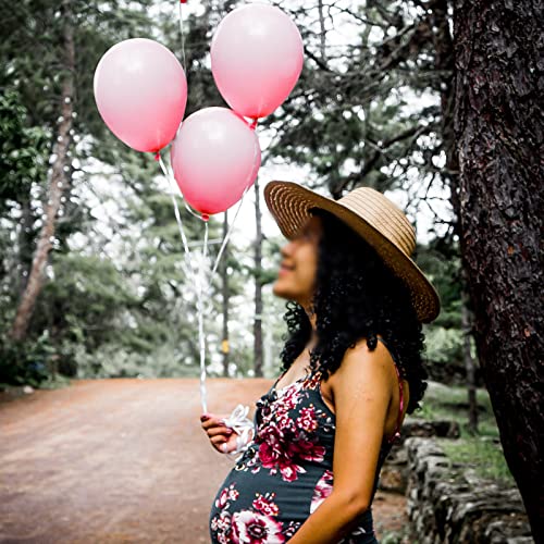 Image of Pink Balloons 110Pcs, 5 Inch Small Pink Latex Party Balloons, Mini Thick Pink Balloons for Birthday Wedding Baby Shower Decorations.