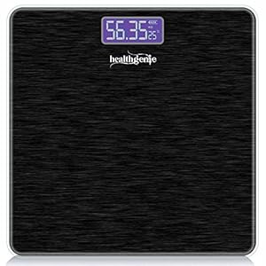 Healthgenie Digital Weight Machine For Body Weight Thick Tempered Glass LCD Display Weighing Scale with 2 Years Warranty…
