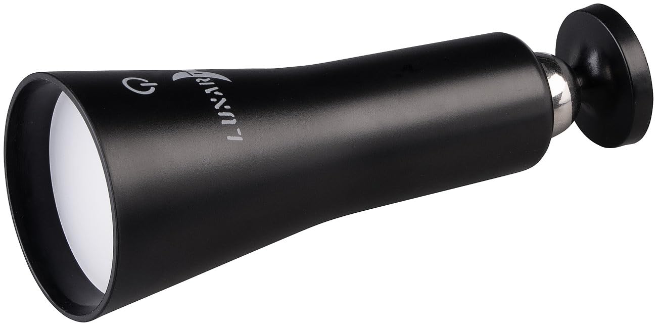 Lunartec Multi-Akku-Lampe: 4er-Set 4in1-Akku-Tisch-, Wand-, Klemm- & Taschenlampe, 3 Modi,schwarz (Stand-Lampe, Bilderlampe)