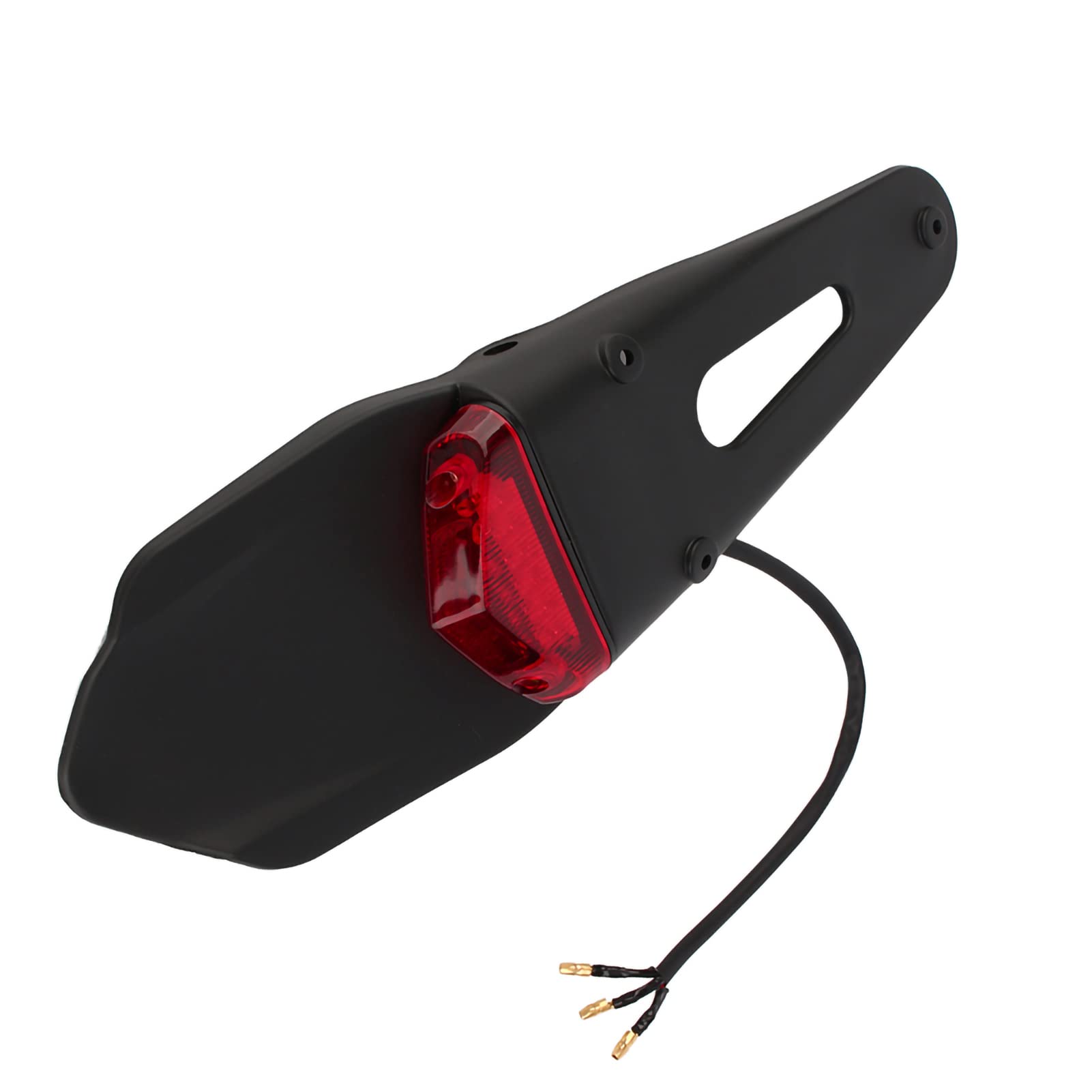 Reminnbor portatarga moto 50 + Fanali posteriori freno Motociclo universale LED Luce stop freno Fanale posteriore posteriore Fanale posteriore per lampada ATV Dirt Bike DH