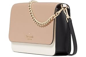 Kate Spade Women's Madison Saffiano Leather Flap Crossbody Bag