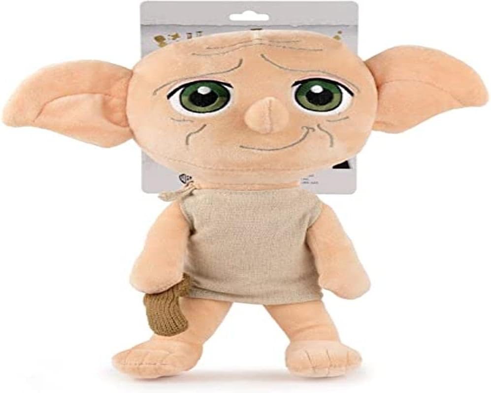 Play by Play Harry Potter Dobby Character Plush Toy Black, 30 cm/11.