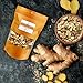 Woodcha Dried Ginger Root Slices, Dehydrated Ginger For Tea, Ginger Minced, Dried Ginger Slices No Sugar, Dry Ginger Root Organic, Food Spice -1lb