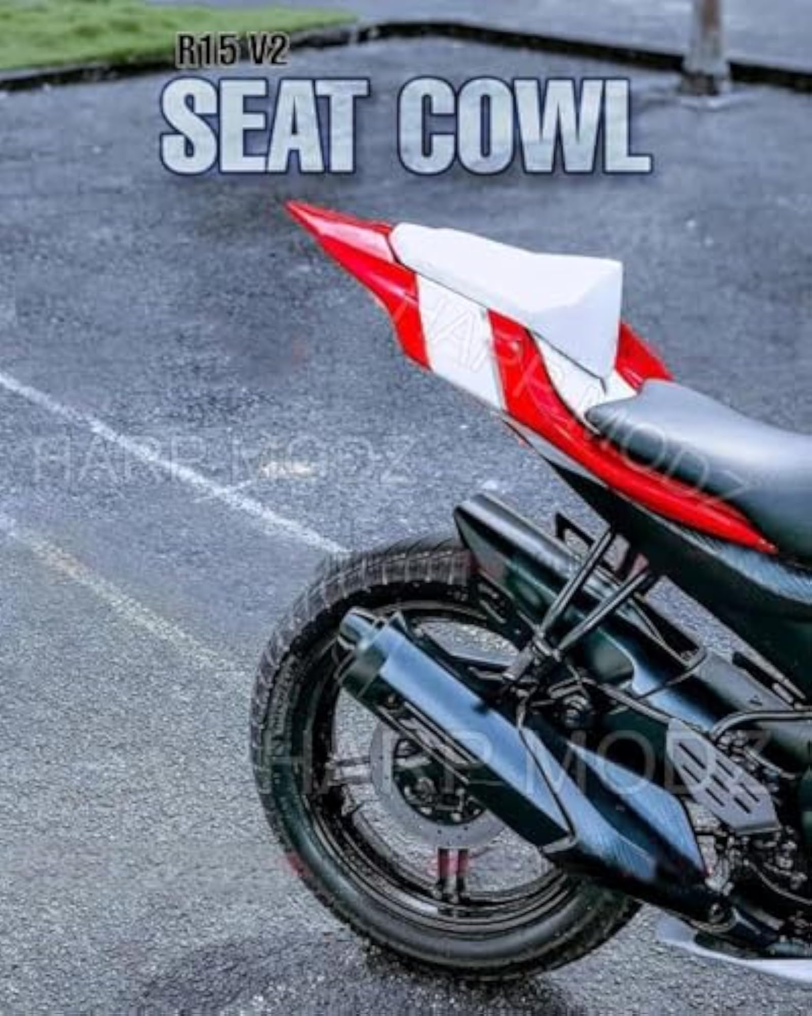 Seat Cowl for Yamaha R15 V2, Unpainted