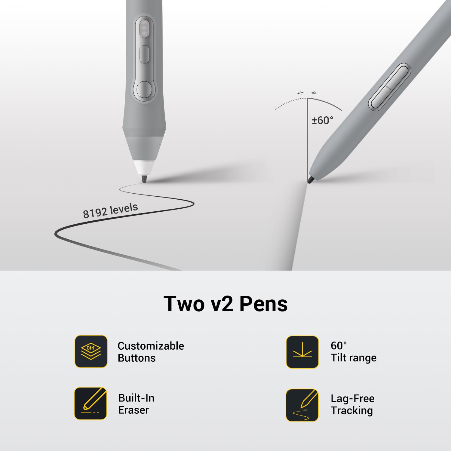 Xencelabs Pen Tablet Medium Bundle SE v2, Graphic Tablet, Studio Level Drawing Tablet withTwo v2 Pens and Quick KeysHP Anyware Support, Private Bluetooth 5.0 Wireless Connection for Win/Mac/Linux