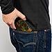 Buckle-Down Men's PU Bifold Wallet-RAM Logo Leaf Camo Browns/Greens/Silvers, Multicolor, 4.0