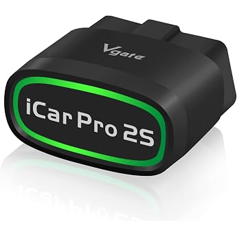 Vgate iCar Pro 2S OBD2 Diagnostic Tool Bluetooth 5.2 OBDII Diagnostic Tool for iOS, iPhone, Android and Windows, para Coches,