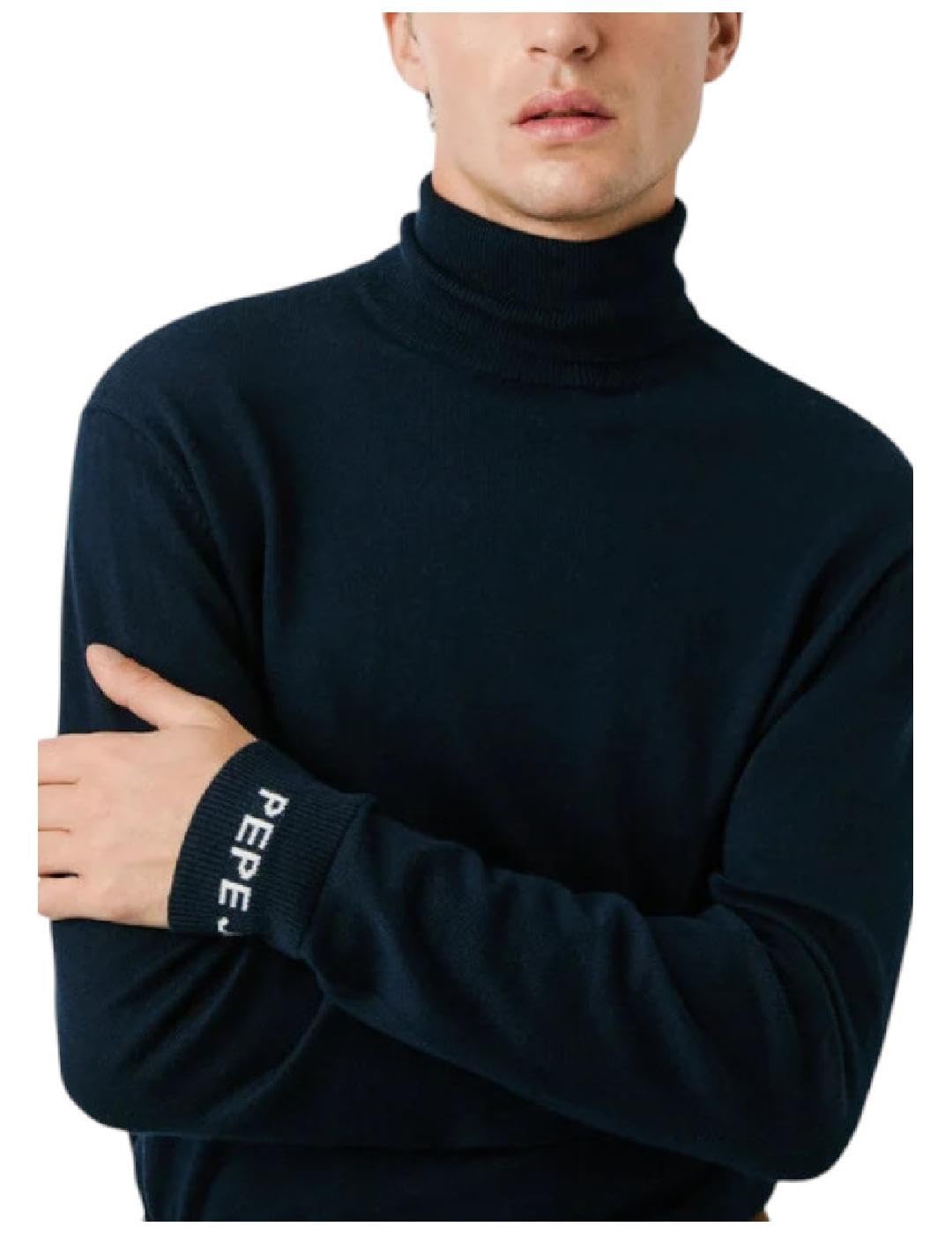 Pepe Jeans Andre Turtle Neck Maglia Maniche Lunghe Uomo (Pacco da 1)
