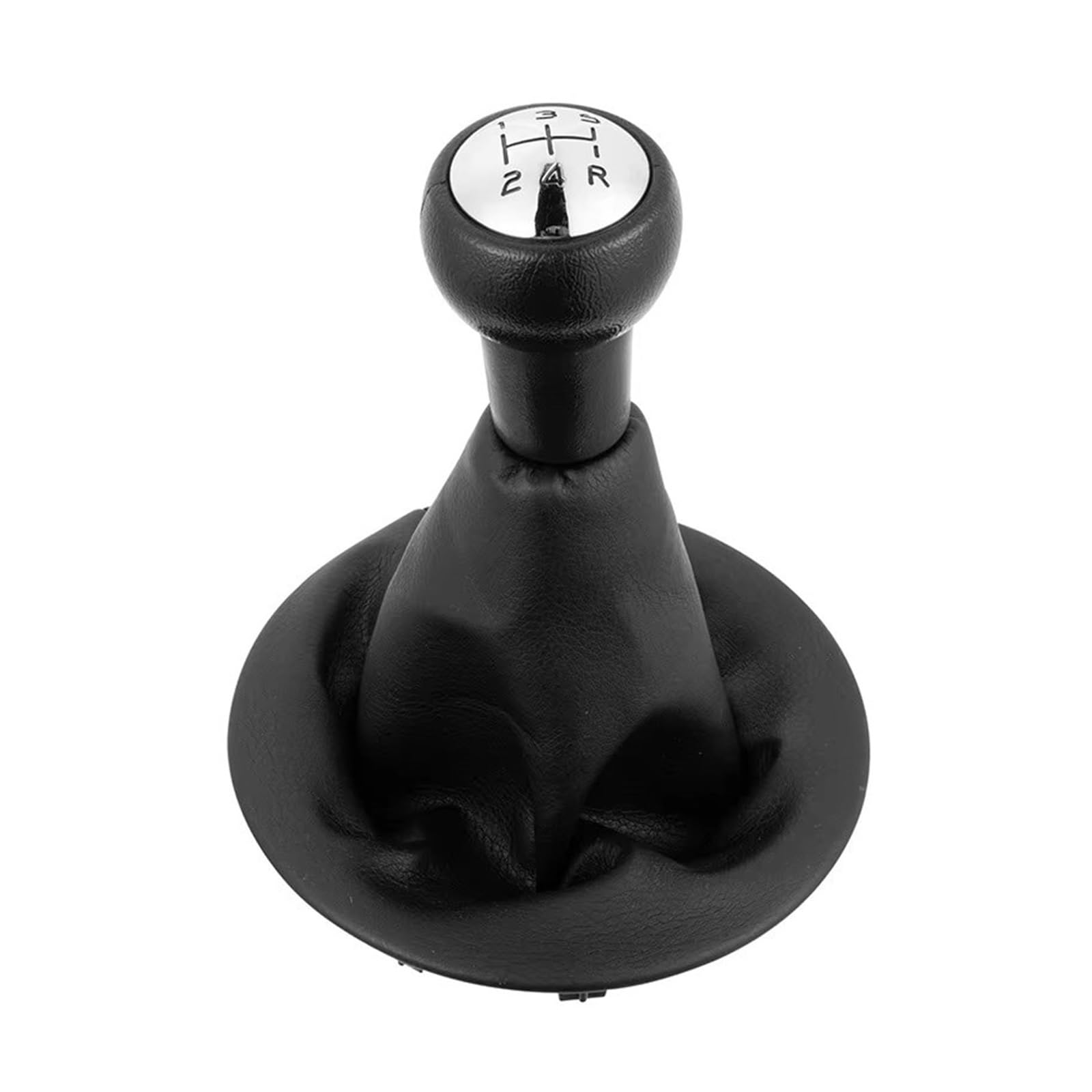 GHQFROP Transmission Gear Shift Knob for Citroen for Berlingo III for MK3 2008-2021 PU Leather Car Gear Shift Knob Lever Stick Car Gear Stick Knob