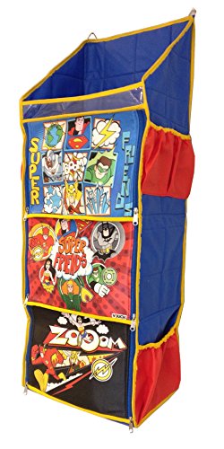 Image of DC Super Friends Fun Hanging Rack, Folding Wall Hanging Shelves, FR3B DC1