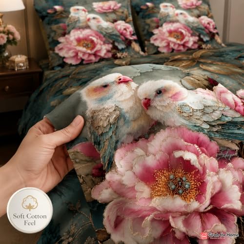 Image of Premium 7D Digital Printed Double Bedsheet Set with Bedsheet Tucker (Free)