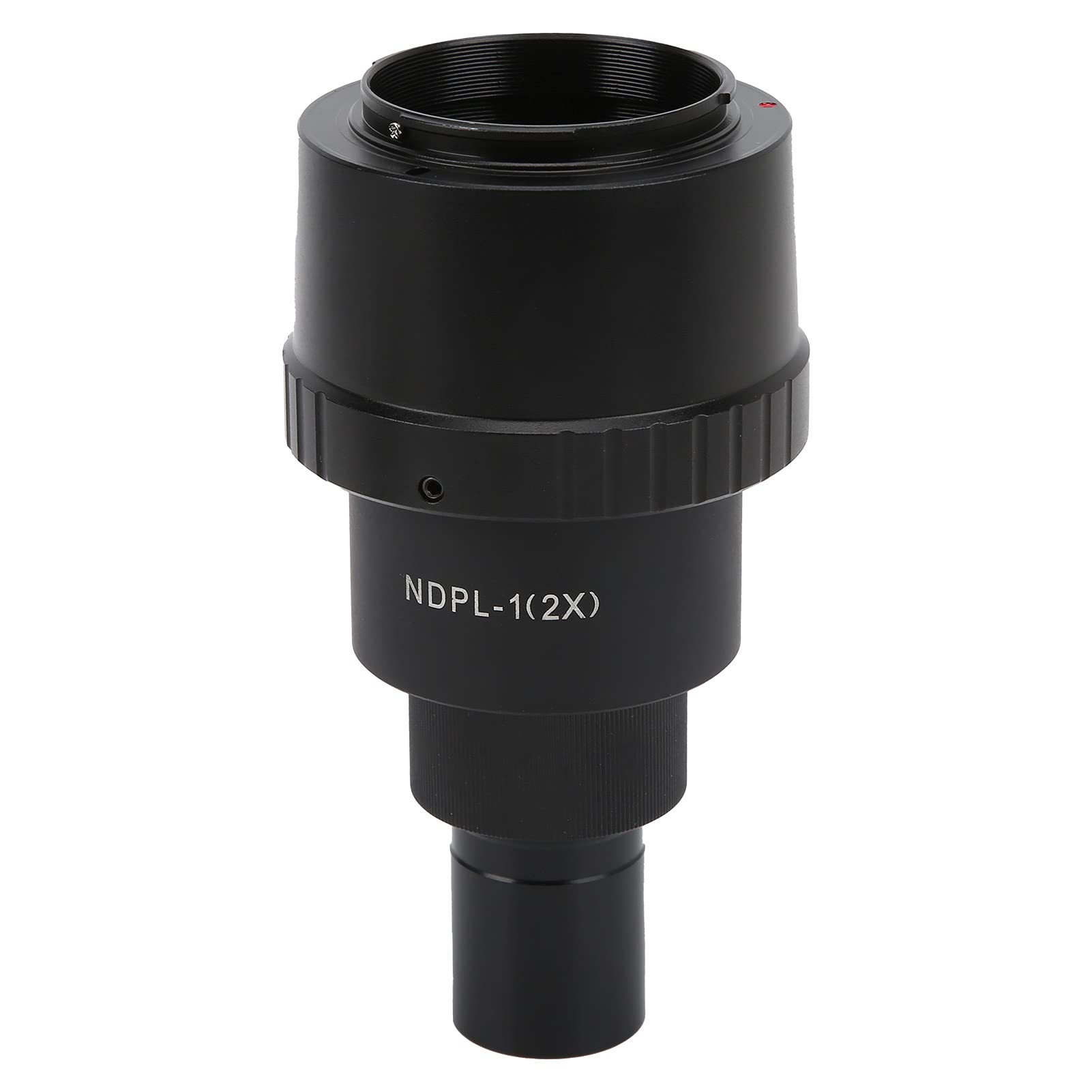 Aramox Zestaw Obiektywów do Mikroskopu T2 FX Adapter Aparatu Bezlusterkowego ze Stopu Aluminium M42x0,75 2X do Fotografii i Obserwacji z Biologicznym Mikroskopem Stereoskopowym