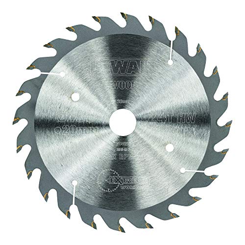 Dewalt, Dt4026, Qz, Hoja Para Sierra Circular Portátil 165X20Mm 24D
