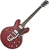 Semi Acoustic Guitar Full Size Hartwood Revival Red