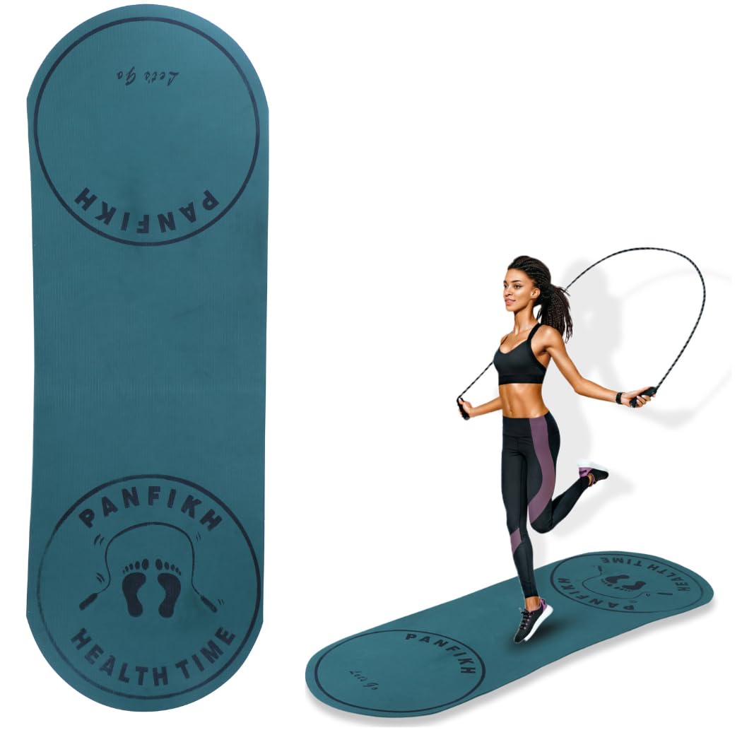 Panfikh 8mm Curve Yoga Mat for Women & Men - Extra Large, Anti-Skid, Water-Resistant Exercise Mat for Men for Home Gym and Outdoor Workouts Yoga Mat Thick with Yoga Mat Strap (Green) (B0BWS3JKK2) Amazon Price History, Amazon Price Tracker
