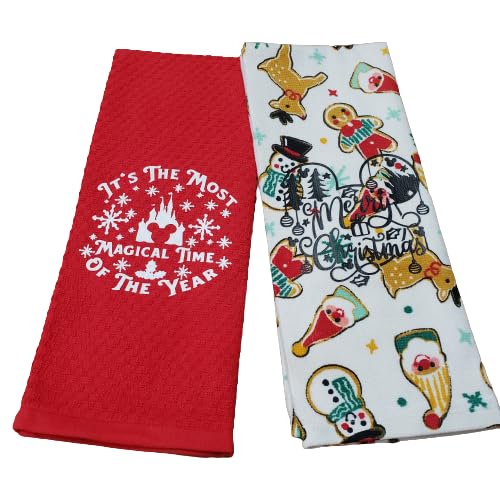 Amazon.com: Disne* Holiday/Disne* Christmas/Disne* Kitchen Towels/Disne ...