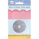 June Tailor Rotary Cutter Blade Refill, 45mm, Skip Cut, 1-Pack