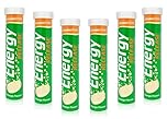 120 Vitamin Energy Boost Effervescent Tablets ORANGE Flavour *6 Packs of 20*