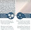 Clean-Skin-Club-Clean-Towels-XL-Worlds-1ST-Biodegradable-Face-Towel-Disposable-Makeup-Removing-Wipes-Dermatology-Tested-Approved-100-Organic-Cruelty-Free-Super-Soft-for-Sensitive-Skin-50-Count-Single- Clean Skin Club Clean Towels XLâ¢, 100% USDA Biobased Face Towel, Disposable Face Towelette, Makeup Remover Dry Wipes, Ultra Soft, 50 Ct, 1 Pack