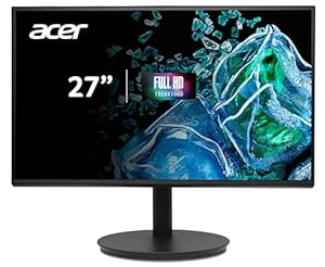 acer Vero CB272 P6 Business Monitor 27 Zoll (69 cm Bildschirm) Full HD, IPS, 144Hz HDMI/DP, 75Hz VGA, 1ms (VRB), DP 1.2, HDMI 1.4, VGA, höhenverstellbar, drehbar (Pivot), AdaptiveSync