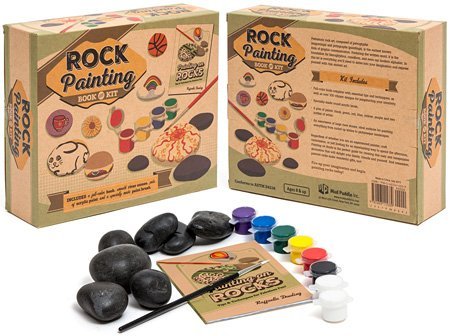 Retro Rock Painting Kit by Mud Puddle