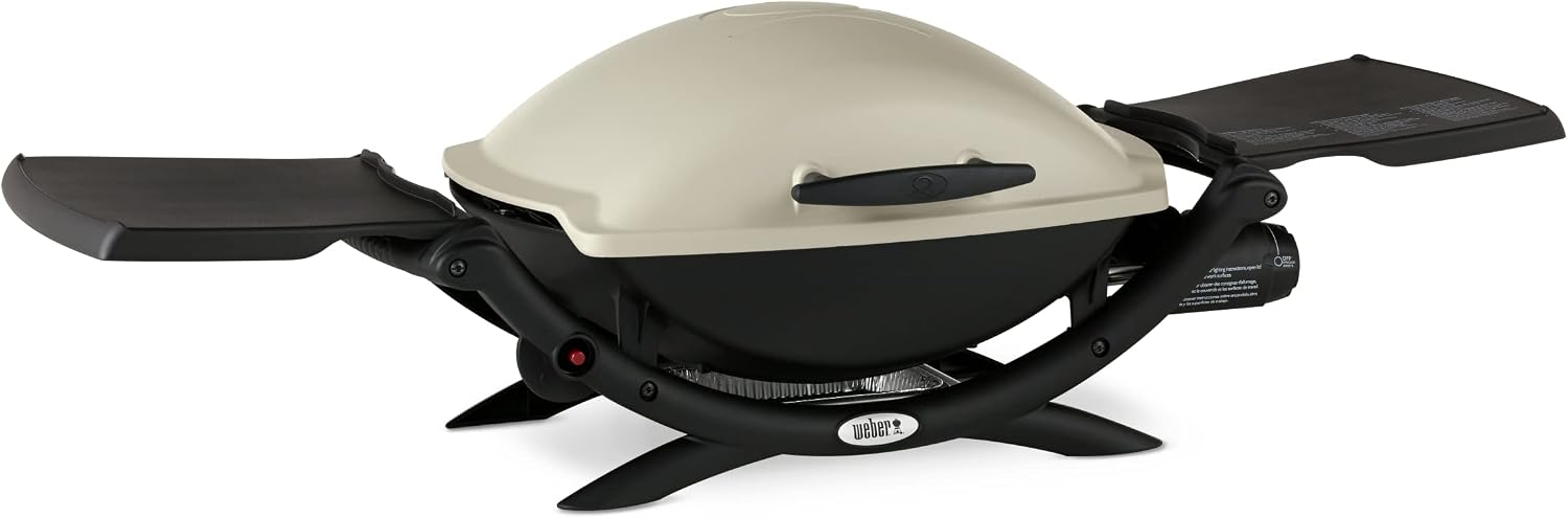 Weber Q2000 Liquid Propane Grill,White