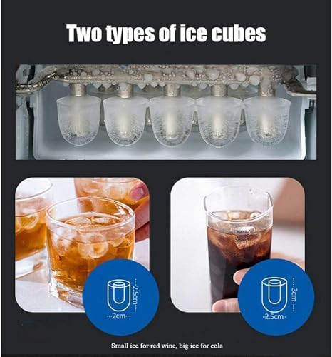 Máquina de Hielo de Mostrador con Tanque 2.2L 16kg/24h miniatura 3