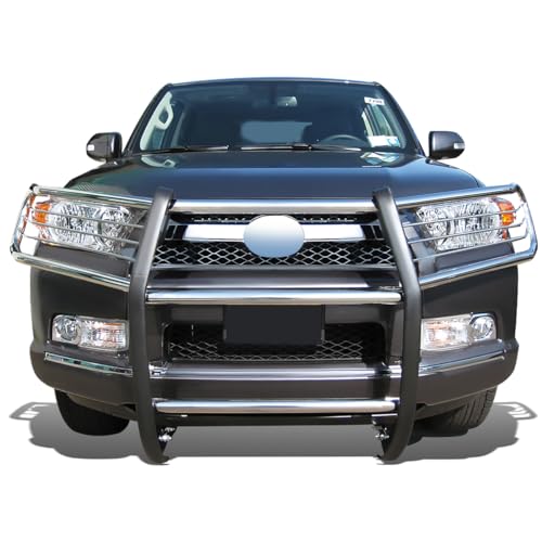 Image of DNA MOTORING GRILL-G-069-SS Front Bumper Brush Grille Guard Compatible with 10-13 4Runner