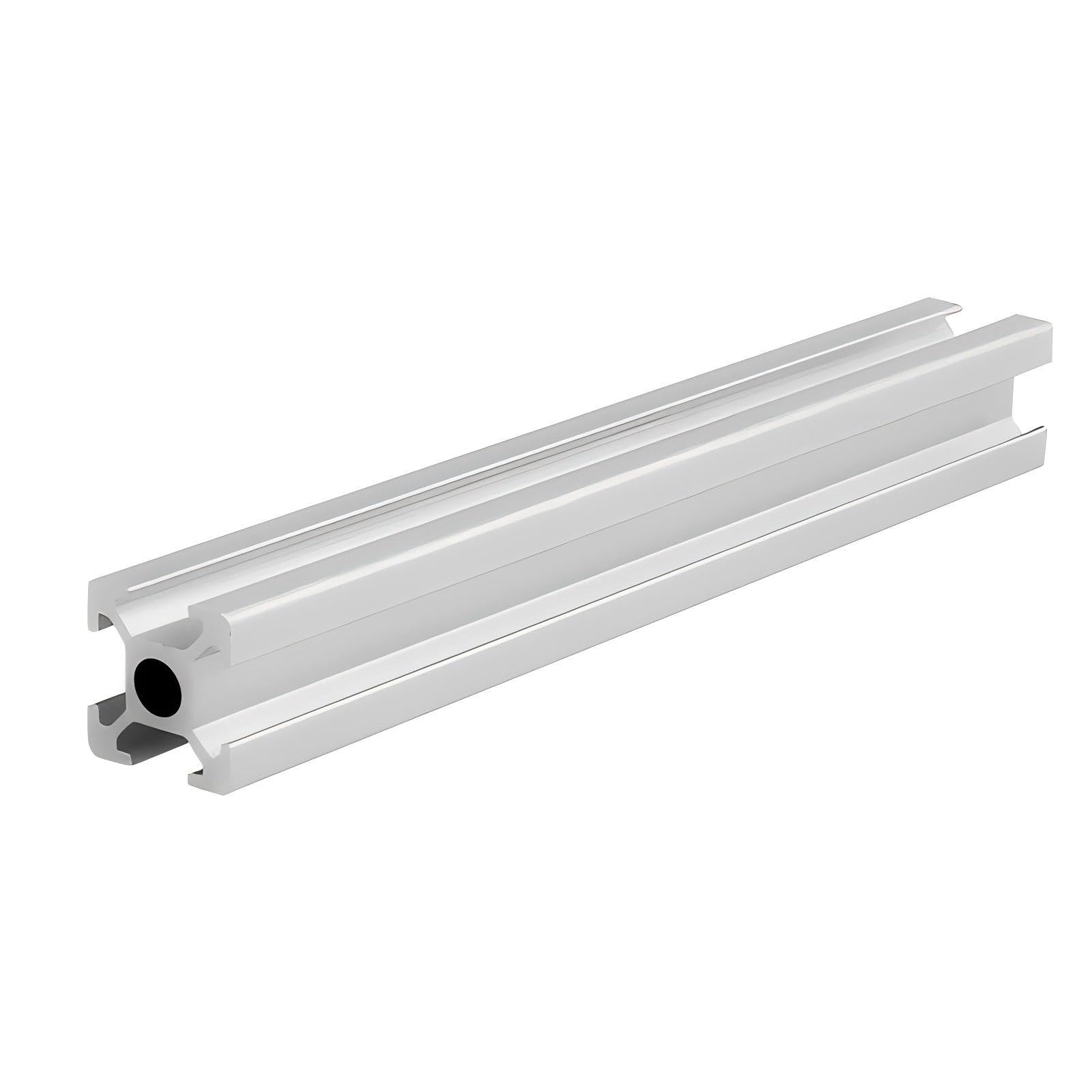 GTPBAO 2 pezzi 1515 Profilo in alluminio 250 mm 13,78" Lungo Standard europeo 15x15 mm Telaio di estrusione lineare anodizzato for linea di assemblaggio Binario estruso