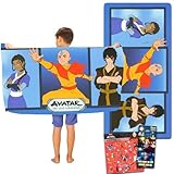 Nickelodeon Avatar The Last Airbender Towel Set for Boys, Girls, Kids - Bundle with Avatar Beach Towel, Stickers and More | Avatar Pool and Bathroom Set