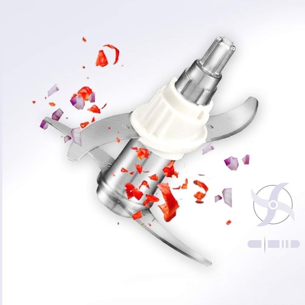 Food Processor, Household Electric Stainless Steel Automatic Meat Grinder, Meat, Vegetable, Fruit and Nut Chopper(38 * 21CM)