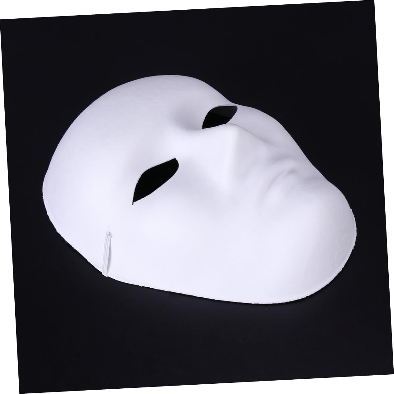 FRCOLOR 12 Maschere Vuote per Dipingere Mano Maschere Spaventose Halloween per Feste Mascherate Costume Hip Hop per Party Carnevale e Cosplay