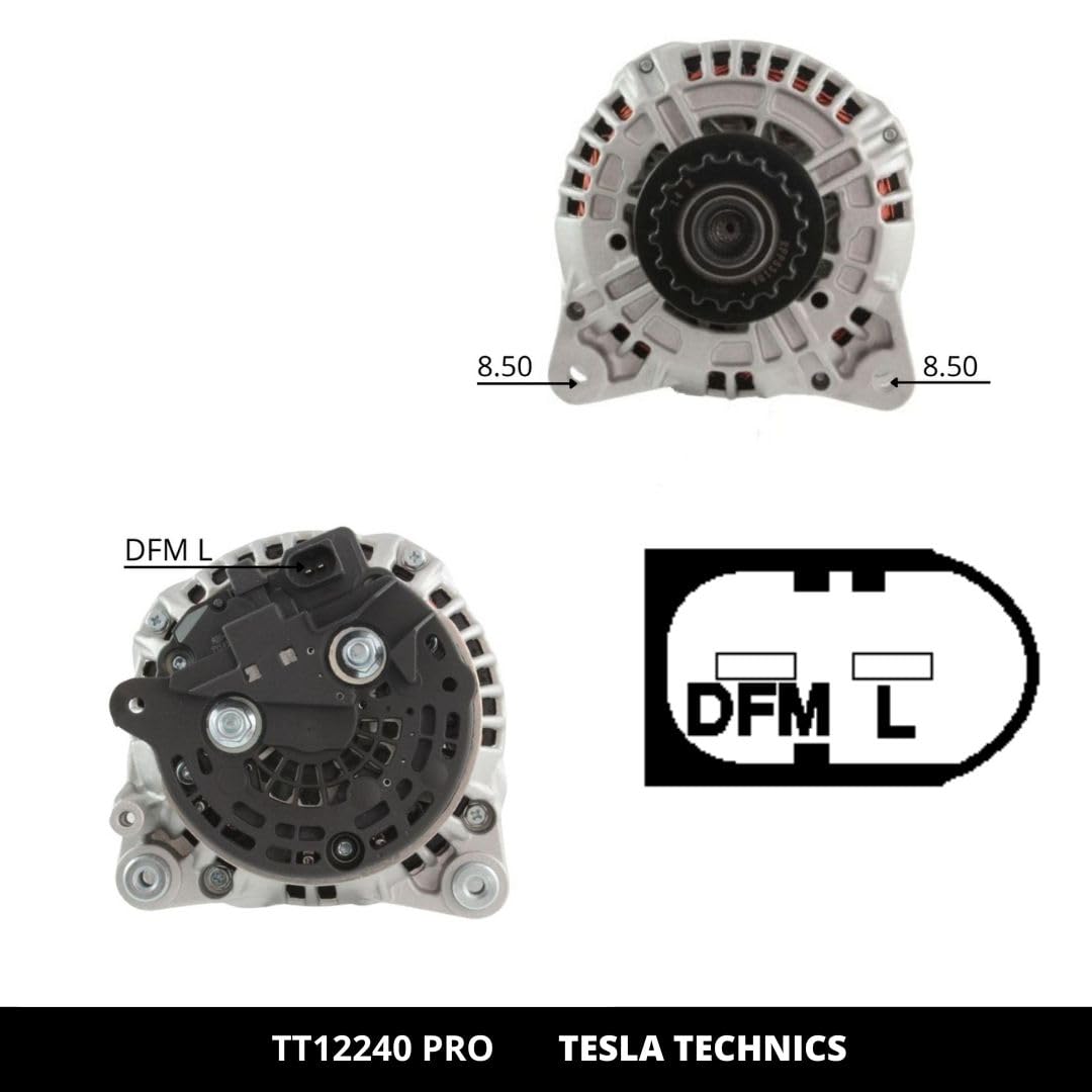 TT12240 PRO. Alternatore per auto 12 V 150A Compatibile con: VOLKSWAGEN. Il miglior rapporto qualità-prezzo. Facile installazione e garanzia.