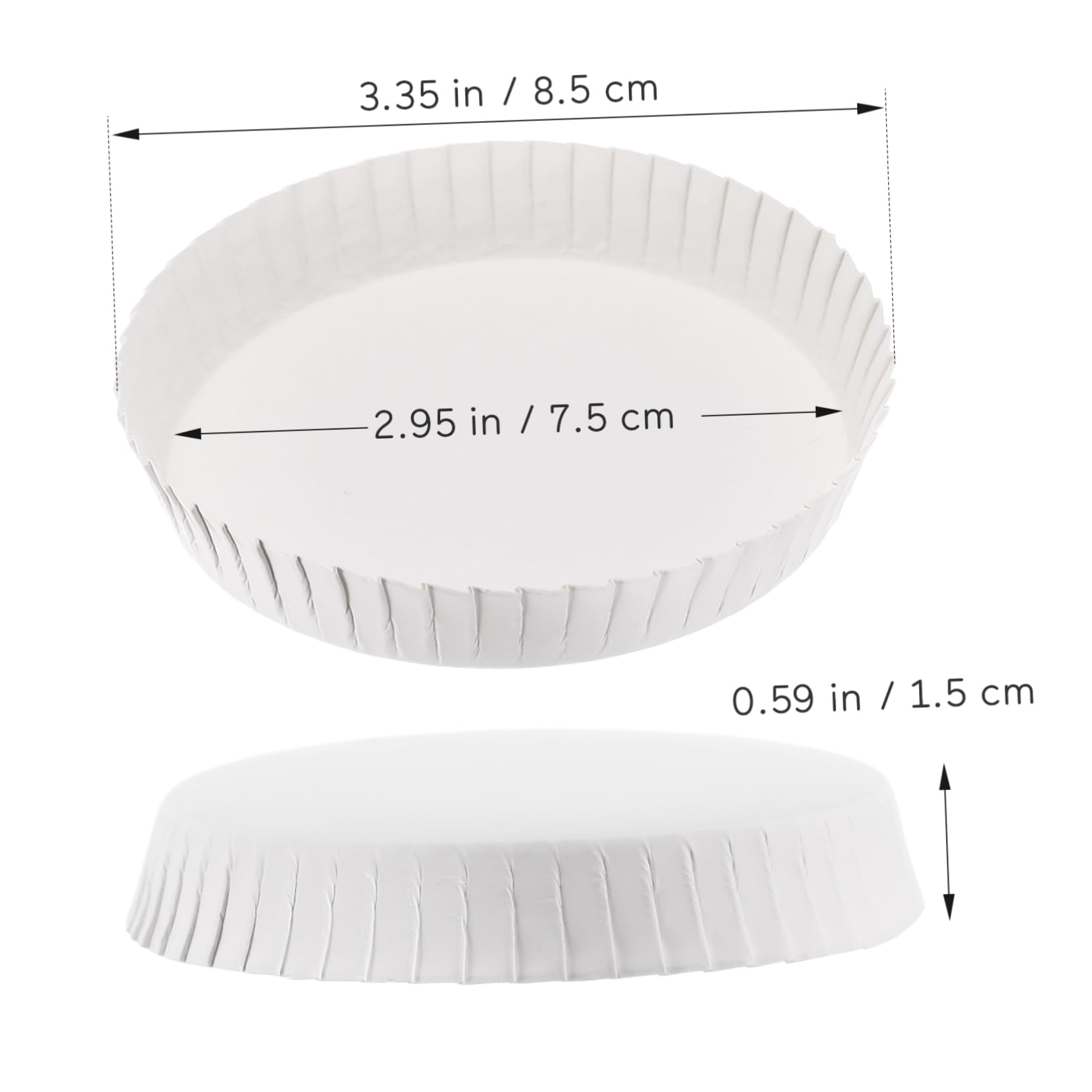 NULYLU 100pcs Cup Lids Cover for Drinks Suitable for Hotels Restaurants and Events Leak Splash Drink Covers for Glasses