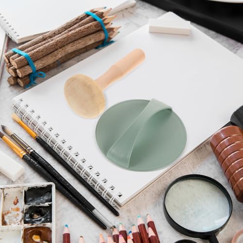 Kit de gravure rouleau bois et plaques d'impression Mipcase DIY