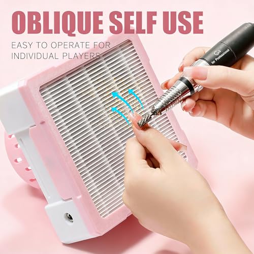 Recolector de polvo para uñas con filtro reutilizable miniatura 3