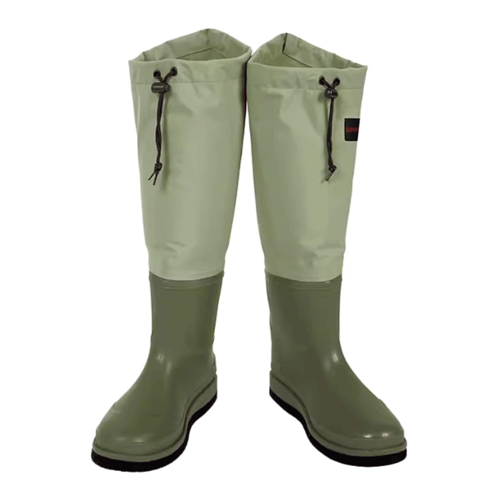 FAXIOAWA Botas para vadear hasta la Rodilla, con Fondo de Fieltro, antipinchazos, Unisex, de Tubo Largo, para Pesca acuática y Agricultura