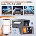FOXWELL NT710 Diagnostic Tool Fit for Chrysler Jeep Dodge OBD2 Scanner, Bi-Directional Scan Tool, Full System Diagnosis Vehicle Scanner, Full Maintenance for Car Code Reade, Lifetime Free Update