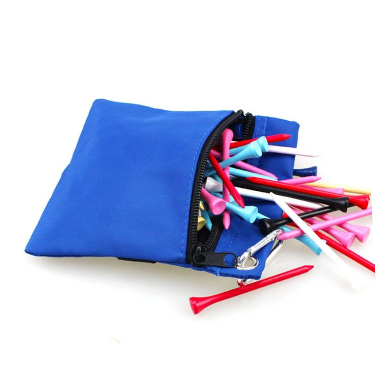 TOYANDONA Golf Accessories Tee Holder Pouch Nylon Blue