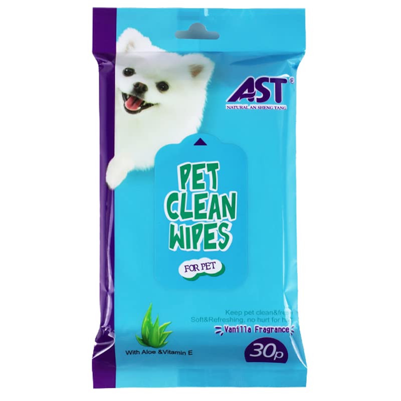 Photo 1 of 2 PACK Pet Wipes, Dogs Cats Cleansing & Deodorizing Anal Gland Hygienic Wipe?, Plant-Based Aloe Vera/Nature Hypoallergenic,Deodorizing Grooming Pet Wipes for Paws, Eye,Body and Butt Cleaning (30-Count)